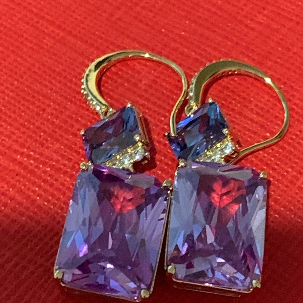 Very rare from France brand new gorgeous earrings. Crystals, must have! …
